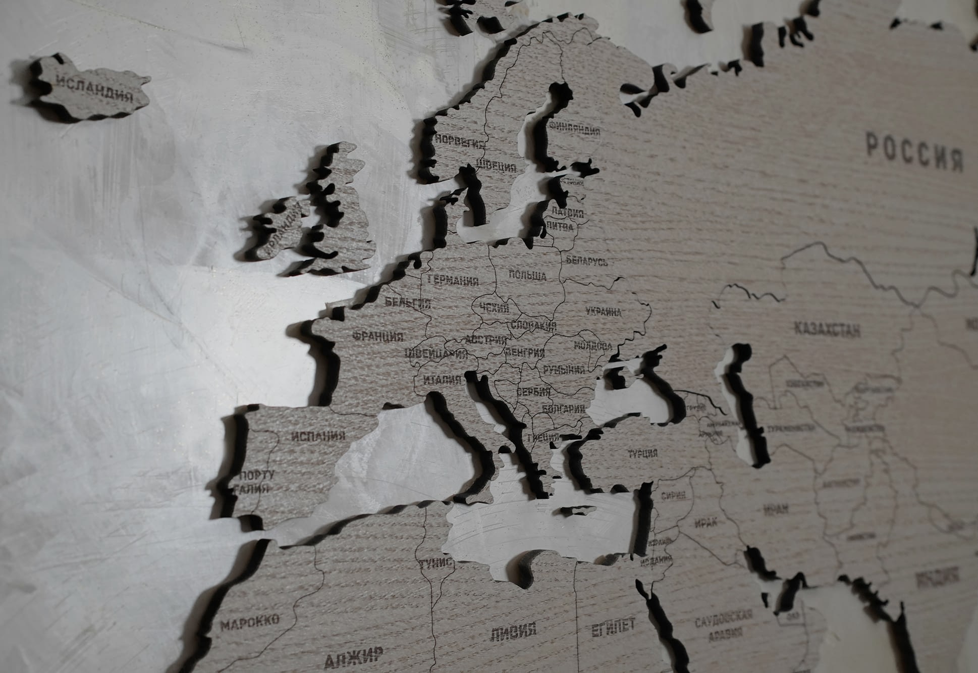 Белая карта Европы